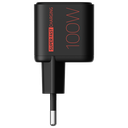 beclad. Mini 100W 1 Port Travel Adapter BLACK BT-PT110MBG-GR