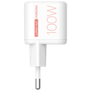 beclad. Mini 100W 1 Port Travel Adapter WHITE BT-PT110MWG-GR