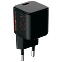 beclad. Mini 65W 1 Port Travel Adapter BLACK BT-PT165MBG-GR