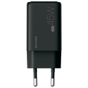 beclad. 45W 2 Port Travel Adapter (C+A Max 45W) BLACK BE-PT245BG-GR