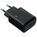 beclad. 25W Type C 1 port Travel Adapter BLACK BE-PT625BG-GR