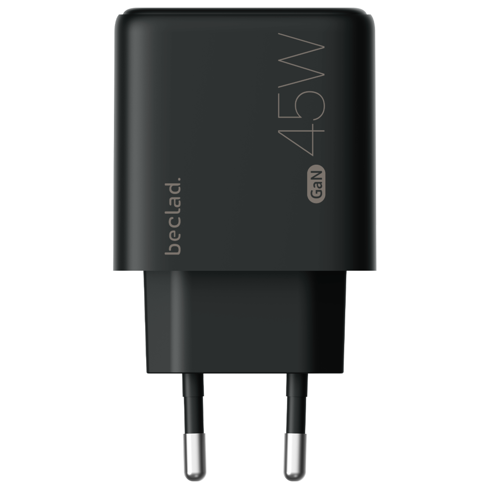beclad. 45W 2 Port Travel Adapter (C+A Max 20W) BE-PT745