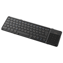 beclad. Foldable Bluetooth Keyboard with Number Pad Black BE-NK301
