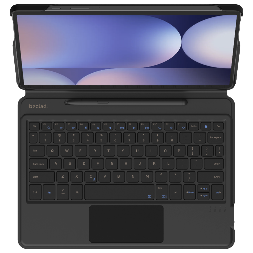 beclad. Tablet Keyboard Cover with touch pad (S9FE/S10FE/S10lite) BLACK BE-TK03