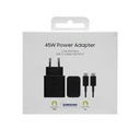 Samsung 45W USB-C Power Adapter (with 5A cable) black EP-T4511XBE