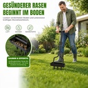 Kedoxi Manuell Rasenlüfter 3 Zinken, 38In Aerifizierer für Garten&Hof