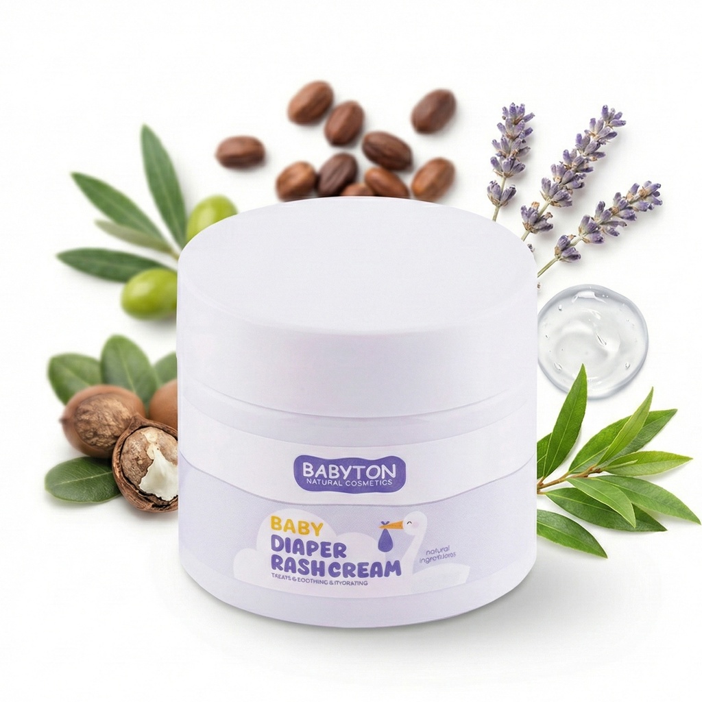 Babyton Baby Windelcreme 50ml | Natürlich, sanft & parabenfrei
