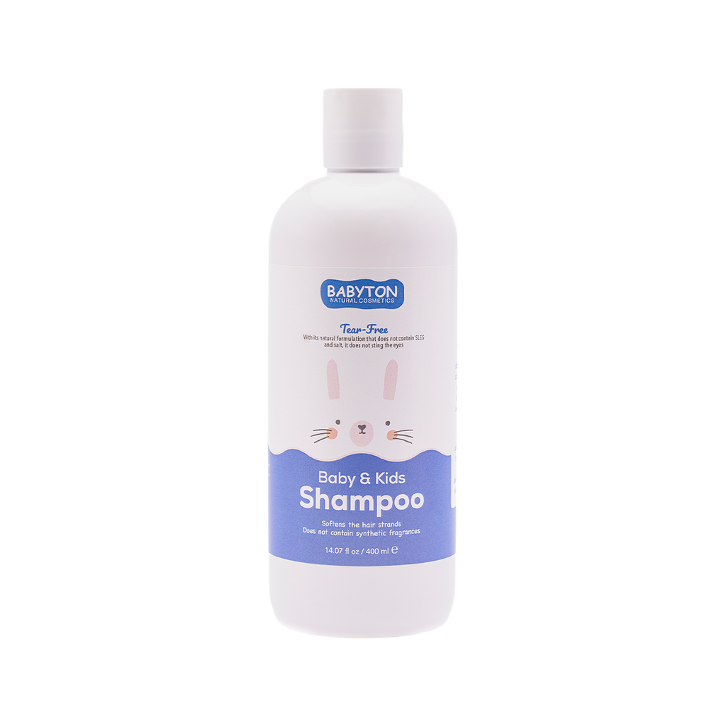 Babyton Baby Shampoo 400ml – Tränenfrei, SLES & Parabenfrei, Vegan & Sanft