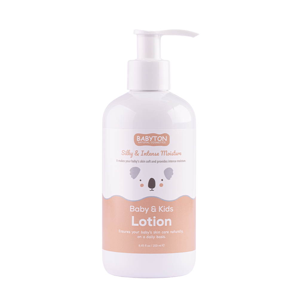 Babyton Baby & Kids Lotion 250ml | Vegan, Hypoallergen, Mit Aloe Vera & Sheabutter
