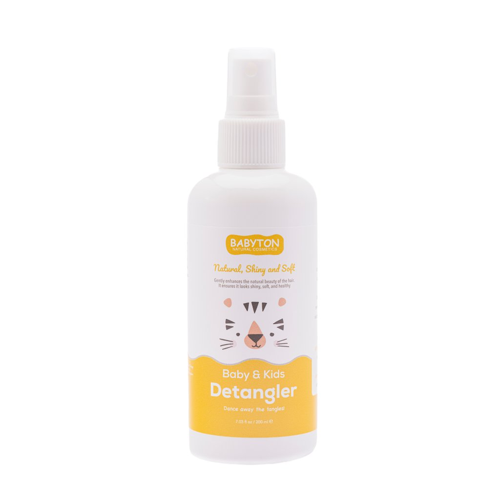 Babyton Baby & Kids Detangler Spray 200ml | Sanft, Natürlich & Knotenfrei