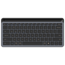 beclad. Bluetooth Keyboard with Stand(2.4G + 2 bluetooth) Black BE-NK201