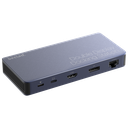 beclad. Double Display Docking Station Silver BE-ND001