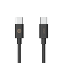 beclad. 60W C to C TPE Charging Cable (1.2m) / Black BE-PC160BG-GR