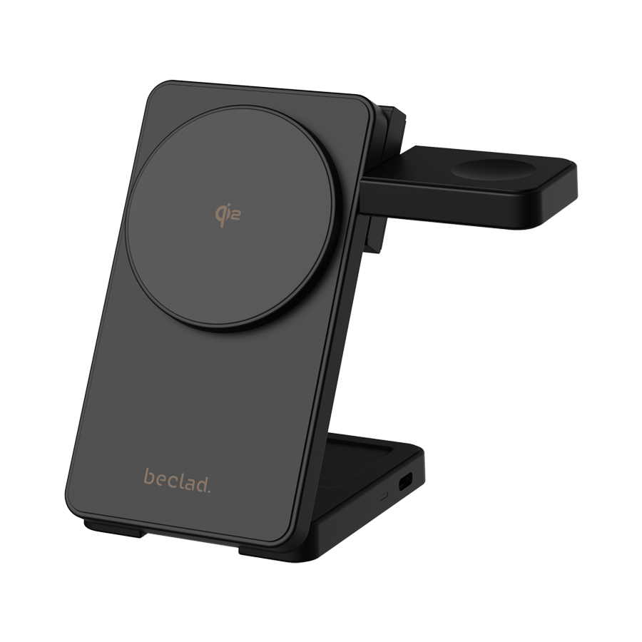 beclad. 3in1 Wireless Charging Stand BE-PS321 (Qi2.2)