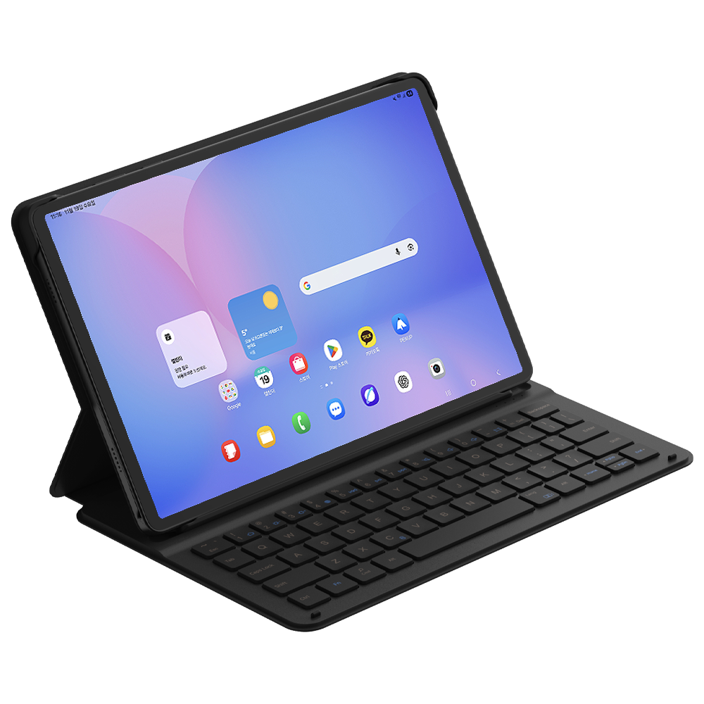 beclad. Tablet Keyboard bookcover (No touch pad, PC type, A9+/A11+) BLACK BE-TK02