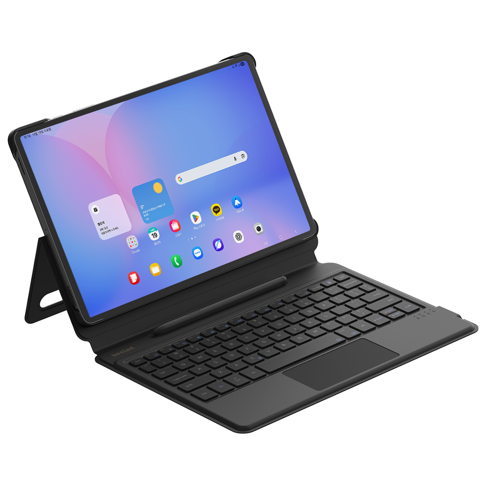 beclad. Tablet Keyboard Cover with touch pad (S9FE/S10FE/S10lite) BLACK BE-TK03