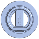 beclad. Magnetic Ring Holder SILVER BE-OM002