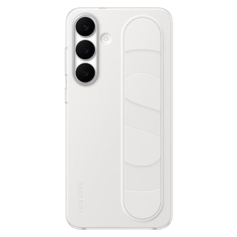 Samsung Standing Grip Cover für Galaxy S25 FE White