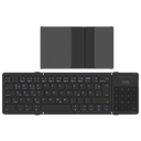 beclad. Foldable Bluetooth Keyboard with Number Pad Black BE-NK301