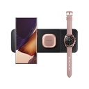 Samsung EP-P6300TBEGEU Wireless Charger Trio – 3-in-1 Qi Fast Charging Pad