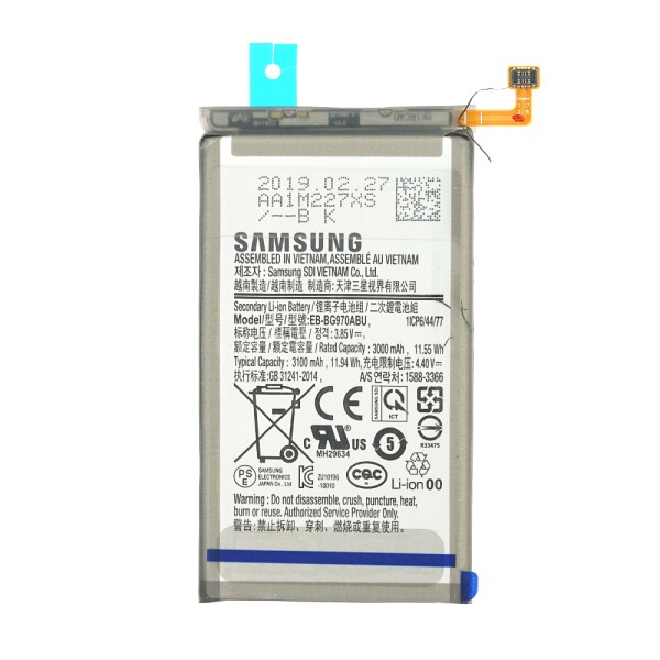 Samsung Battery EB-BG970ABU 3100 mAh SM-G970F Galaxy S10e GH82-18825A