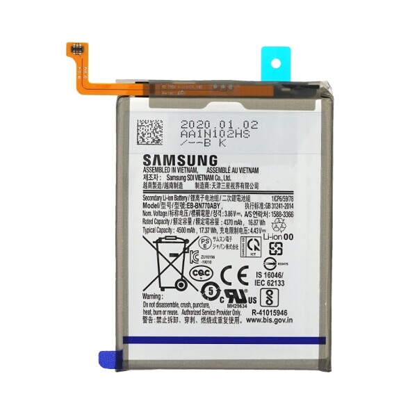 Samsung Battery EB-BN770ABY 4500 mAh SM-N770F Galaxy Note 10 Lite GH82-22054A