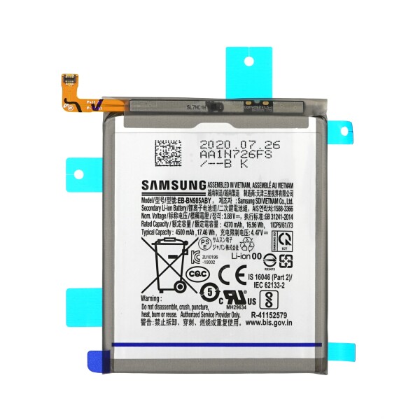 Samsung Battery EB-BN985ABY 4500 mAh SM-N986 Galaxy Note 20 Ultra 5G GH82-23333A