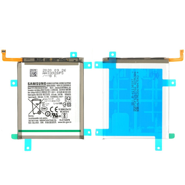 Samsung Battery EB-BG781ABY 4500 mAh SM-G780/G781/A525/A526/A528 Galaxy S20 FE/A52/A52s GH82-24205A