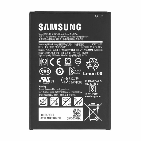 Samsung Battery EB-BT575BBE 5050mAh SM-T570 /T575 Galaxy Tab Active 3 GH43-05039A