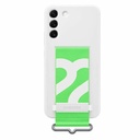 Samsung Silicone Cover with Strap Galaxy S22 Plus white EF-GS906TWEGWW