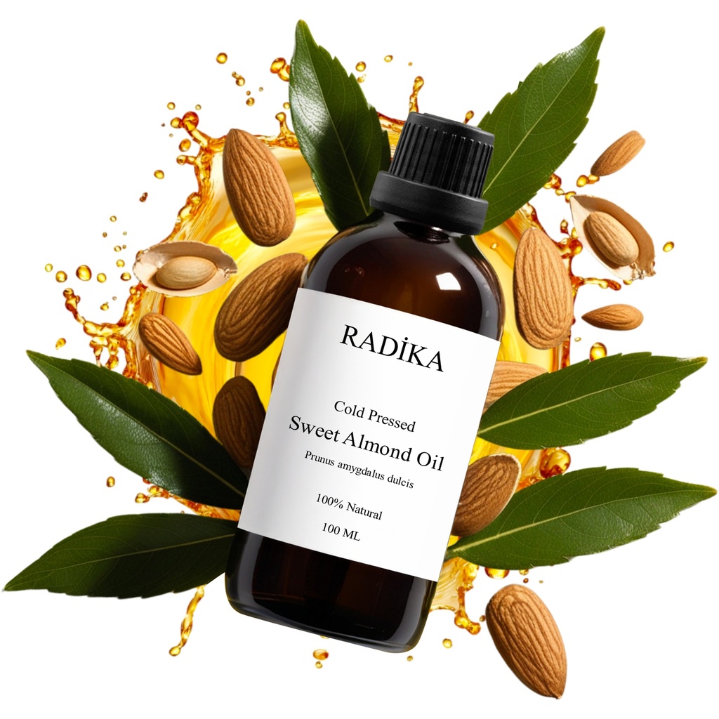 Mandelöl süß, Kaltgepresst, 100% Rein, BIO, natürlich, 100 ml