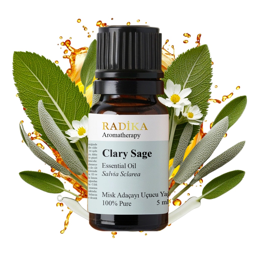 Salbeiöl, ätherisches Öl, 100% Rein, BIO, natürlich, 10 ml