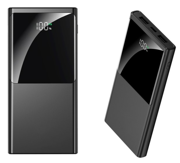 Ufuzon Power Bank 10000 mAh, PD 22,5W Schnellladen QC 3.0 USB C