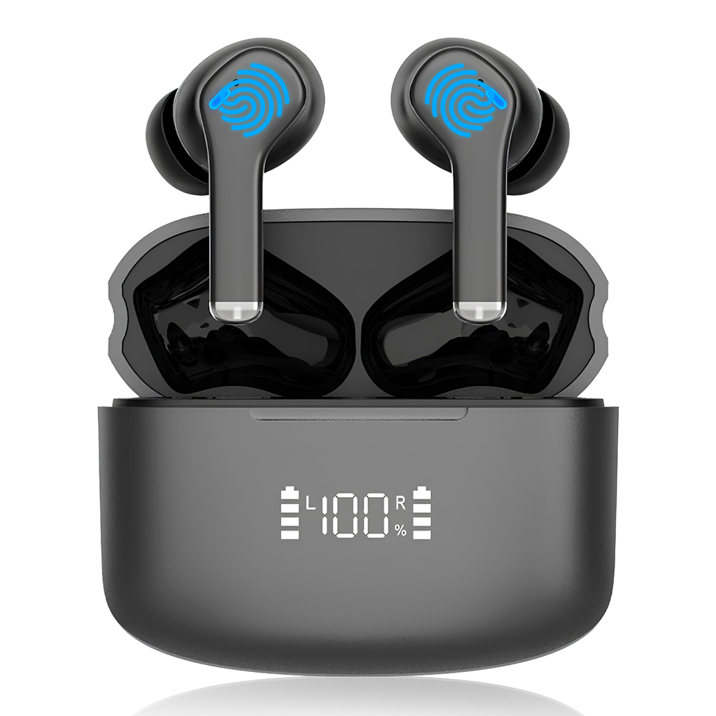 UFUZON Ishiva Kabellose 5.3 Bluetooth In-Ear-Kopfhörer mit Geräuschunterdrückung