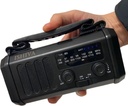 UFUZON Ishiva 10000mAh Notfall Solarradio, Handkurbel und Batteriebetrieb