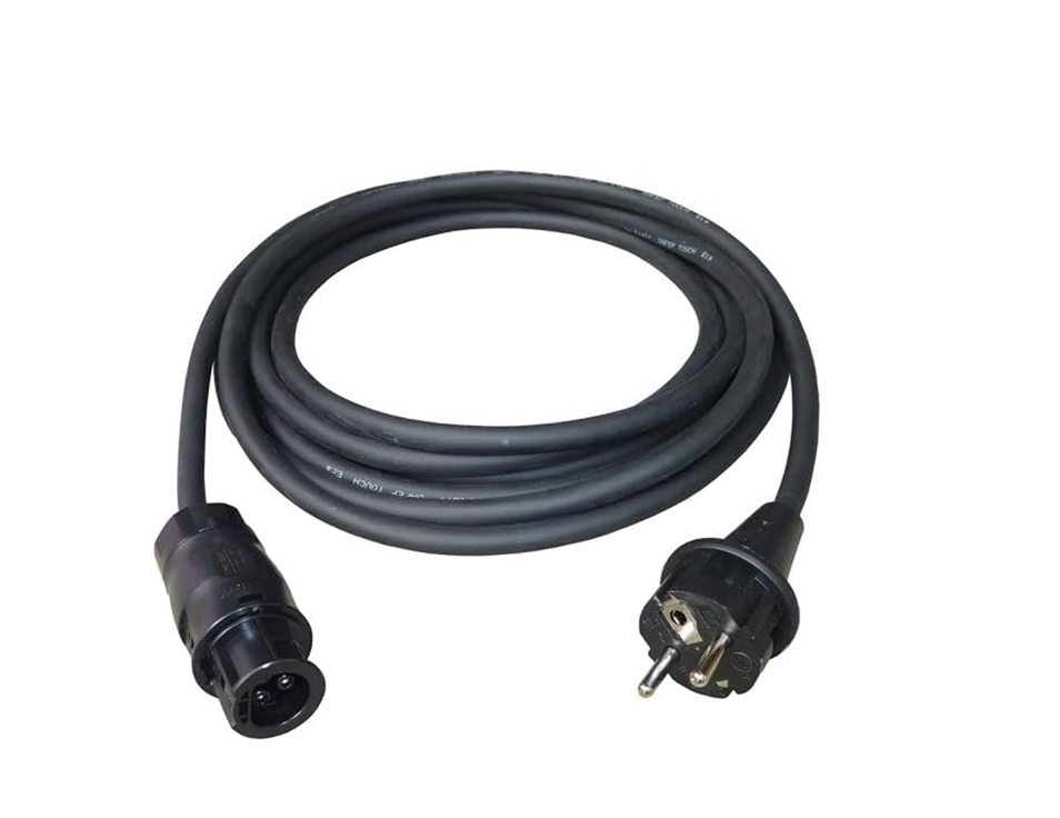 Generic Adapterkabel Betterie auf Schuko 5 Meter Solar , PV- Anlage