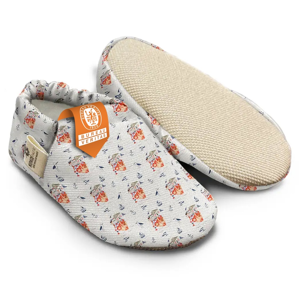 Kokopatik Organische Baumwolle Baby Hausschuhe rutschfest Neugeborene Schiff