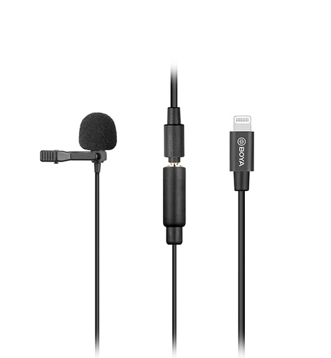 [G-531669] Boya BY-M2 Clip-on Lavalier Microphone for iOS Devices