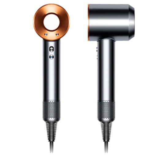 [G-427803] Dyson Supersonic™ Haartrockner mit Lederetui (Nickel / Kupfer)