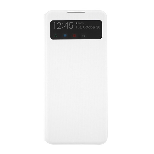 [G-558312] Samsung S View Cover for Galaxy A42 5G white EF-EA426PWEGEE
