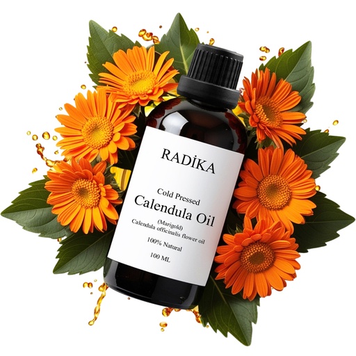 [G-310137] Calendula-Öl, Kaltgepresst, 100% Rein, BIO, natürlich, 30 ml