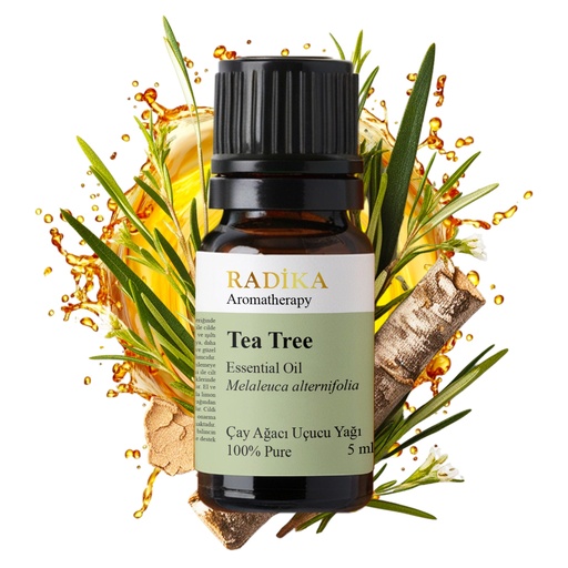 [G-870648] Teebaumöl, ätherisches Öl, 100% Rein, BIO, natürlich, 10 ml