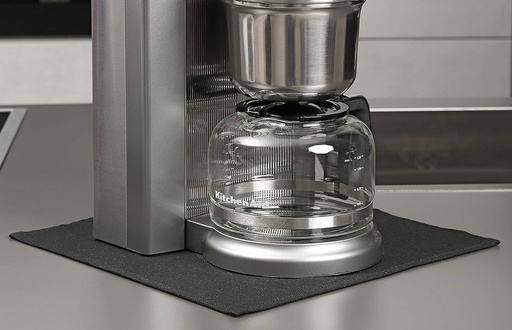 [G-825607] FireMat Black Edition Feuerfeste Unterlage 46x46cm| Hitzeschutzmatte