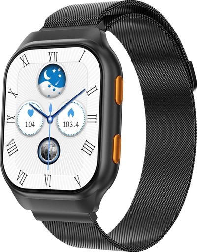 [G-138933] UFUZON Ishiva Smartwatch 1,96 Zoll AMOLED HD-Display für mit Bluetooth-Telefonie