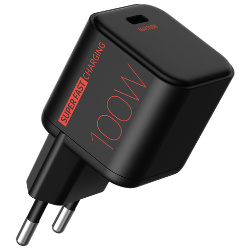 [G-354057] beclad. Mini 100W 1 Port Travel Adapter BLACK BT-PT110MBG-GR